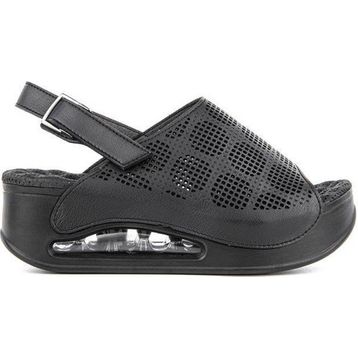 Muya Jambe 34221-001 Air-Max Taban Siyah Kadın Sandalet