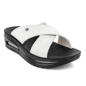 Muya Mafy Beyaz Anatomik Air Max Taban Islak Zemin Kadın Terlik