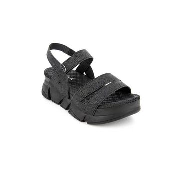 Muya Olimba 34201-001 Anatomik Taban Siyah Kadın Sandalet
