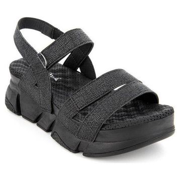 Muya Olimba 34201-001 Anatomik Taban Siyah Kadın Sandalet