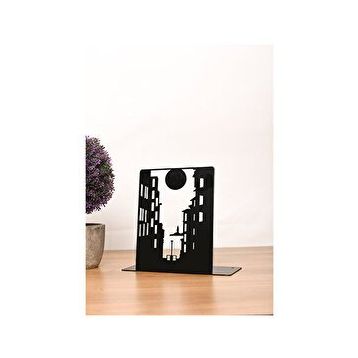 Muyika MYK1348 Metal Gece 19x14 cm Masa Üstü Biblo