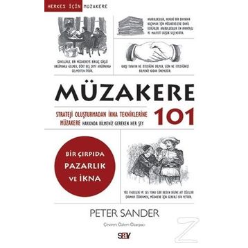 Müzakere 101 - Peter Sander