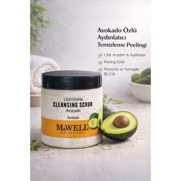 M&Well 500 ml Çilek Peeling Scrub Maske