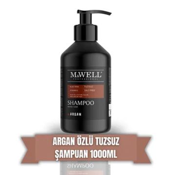 M&Well Tuzsuz 1 lt Argan Şampuan