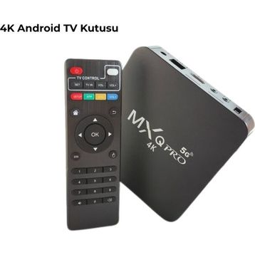 MXQ Pro 16 GB 4K Android Tv Box