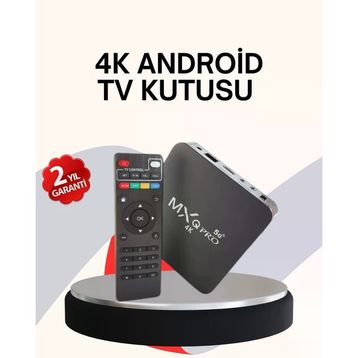 MXQ Pro 16 GB 4K Android Tv Box