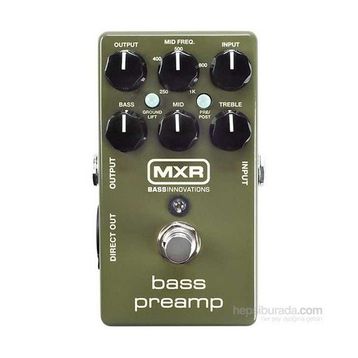 Mxr M-81 Bass Preamp Pedalı