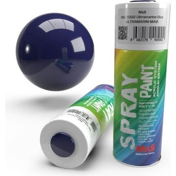 MxS RAL 5002 Lacivert 400 ml Akrilik Sprey Boya