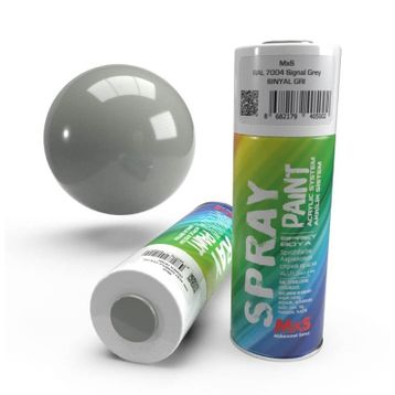 MxS RAL 7004 Sinyal Gri 400 ml Akrilik Sprey Boya