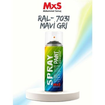 MxS RAL 7031 Mavi Gri 400 ml Akrilik Sprey Boya