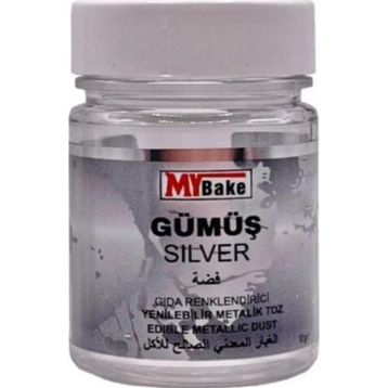 My Bake 10 gr Gümüş Yenilebilir Metalik Toz