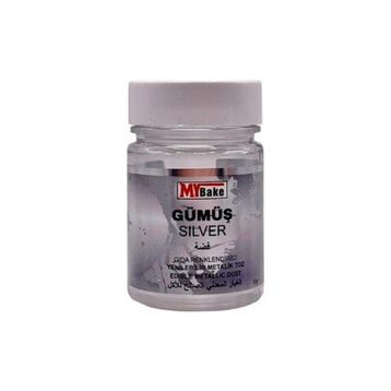 My Bake 10 gr Gümüş Yenilebilir Metalik Toz