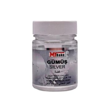 My Bake 10 gr Gümüş Yenilebilir Metalik Toz