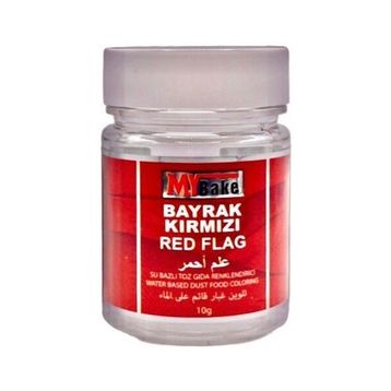 My Bake 10 gr Su Bazlı Bayrak Kırmızı Gıda Boyası