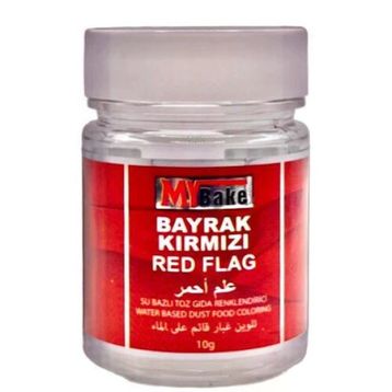 My Bake 10 gr Su Bazlı Bayrak Kırmızı Gıda Boyası