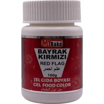My Bake 100 gr Bayrak Kırmızı Jel Gıda Boyası
