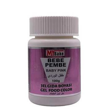 My Bake 100 gr Bebek Pembe Jel Gıda Boyası