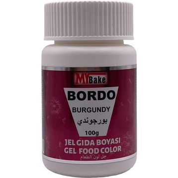 My Bake 100 gr Bordo Jel Gıda Boyası