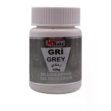 My Bake 100 gr Gri Jel Gıda Boyası