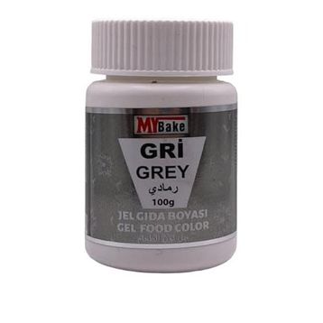 My Bake 100 gr Gri Jel Gıda Boyası
