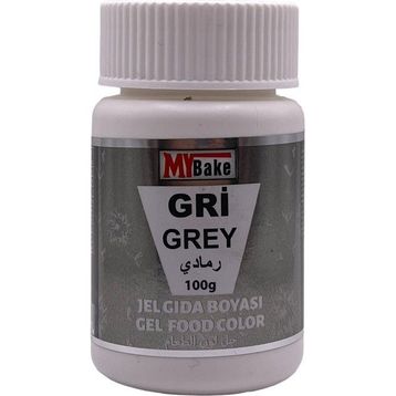 My Bake 100 gr Gri Jel Gıda Boyası