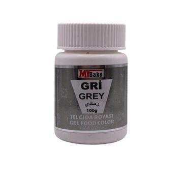 My Bake 100 gr Gri Jel Gıda Boyası