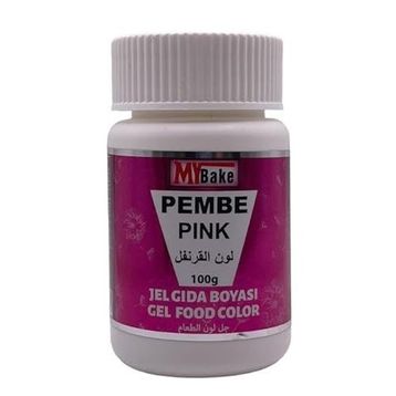 My Bake 100 gr Pembe Jel Gıda Boyası