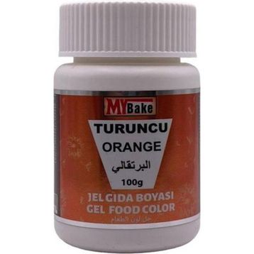 My Bake 100 gr Turuncu Jel Gıda Boyası