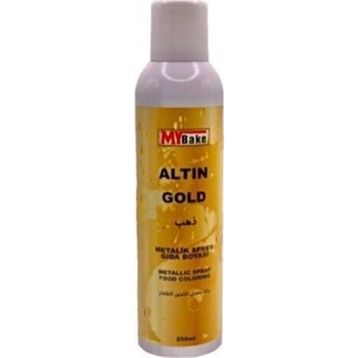 My Bake 250 ml Altın Sprey Boya