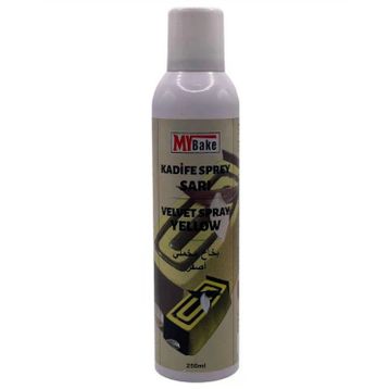 My Bake 250 ml Sarı Kadife Gıda Boyası Sprey