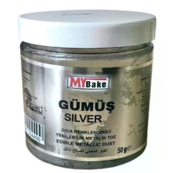 My Bake 50 gr Gümüş Yaldız
