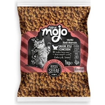 My Cat Mojo Black Tavuk Etli 1 kg Yavru Kedi Maması