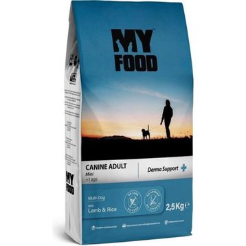 My Food Derma Support Kuzu Etli ve Pirinçli Yetişkinler İçin Küçük Irk 2.5 kg Köpek Maması