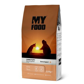 My Food Somonlu 2.5 kg Orta Büyük Irk Yavru Köpek Maması