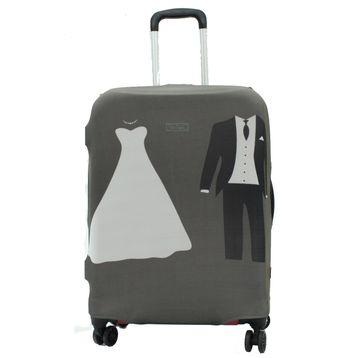 My Saraciye 08 Gelin Damat Valiz Bavul Kılıfı