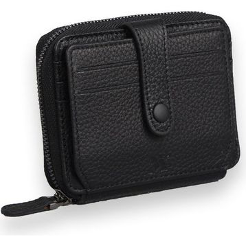 My Valice 1816 - Siyah Unisex Hakiki Deri Cüzdan ve Kartlık