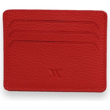 My Valice 1817 - Kırmızı Unisex Hakiki Deri Cüzdan ve Kartlık