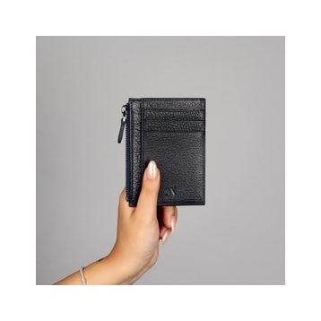 My Valice 1823 Lacivert Unisex Hakiki Deri Cüzdan ve Kartlık
