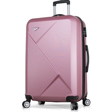 My Valice Diamond ABS Rose Gold 76 x 48 x 30 cm Büyük Boy Valiz
