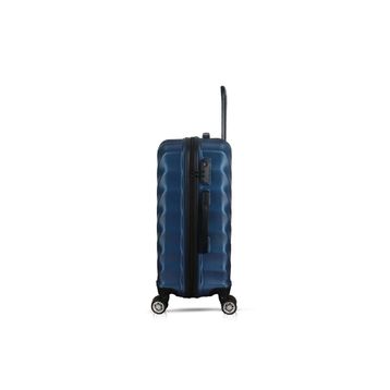 My Valice MV7231 Lacivert Lotus Abs Kabin Orta Büyük Ve Makyaj Boy 4'lü Travel Valiz Seti