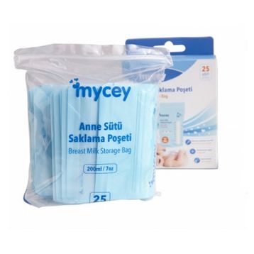 Mycey 25'li Anne Sütü Saklama Poşeti
