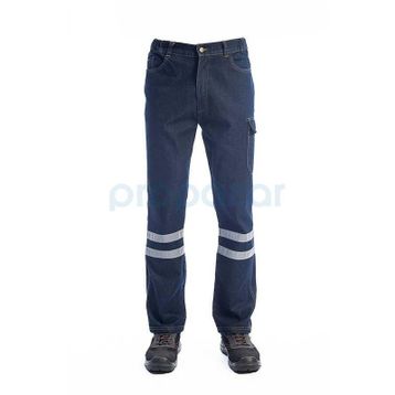 MyForm 2136 Siyah Sona Denim Kot İş Pantolonu