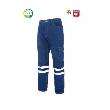 MyForm 2136 Siyah Sona Denim Kot İş Pantolonu