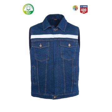 MyForm Sona Denim 9128 Kot İş Yeleği