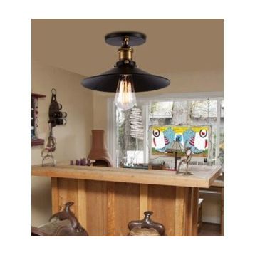 Mylight 30 cm Rustik Plofonyer Armatür Retro Rustik Tavan Avize