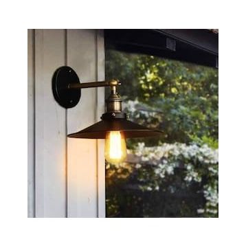 Mylights 22 cm Retro Rustik Mafsalı Aplik Harekli Aplik