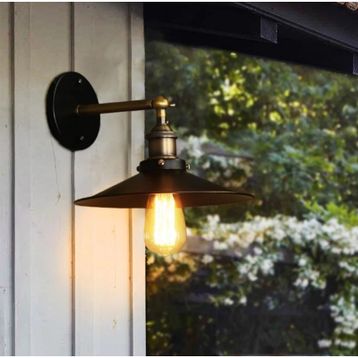Mylights 22 cm Retro Rustik Mafsalı Aplik Harekli Aplik