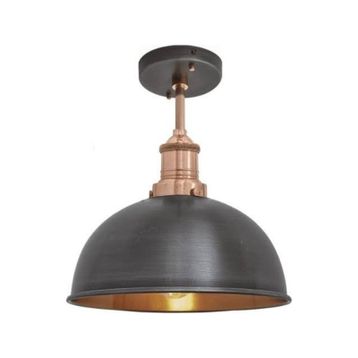 Mylights 30 cm Retro Rustik Av İze Tavan Avize Plofonyer Avize