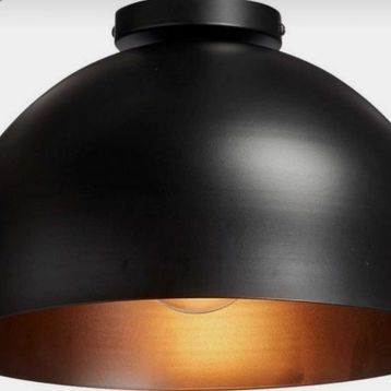 Mylights 30 cm Retro Rustik Metal Avize Plofonyer Tavan Avize