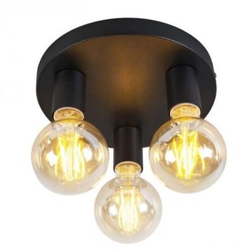 Mylights 30 cm Retro Üçlü Plofonyer Tavan Avize